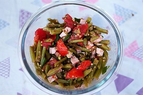 salade composee haricots verts - votre dieteticienne - valerie coureau